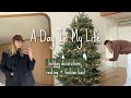 A Day in my Life | Spend the day with me |holiday decorations, cooking + fashion haul | Sanne Vloet