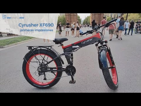 Cyrusher XF690, primeras impresiones con esta fat e-bike de 1000W