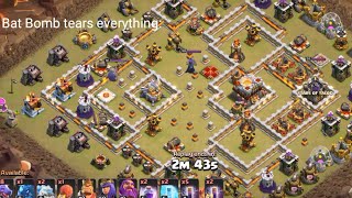 Th11 Popular bases 3 star attack strategy ⭐🌟⭐: