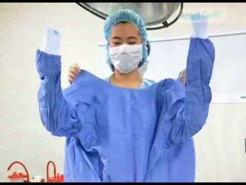 Top more than 109 donning sterile gown and gloves - camera.edu.vn