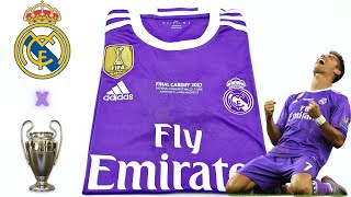 Real Madrid RETRO kit 2016/2017 (#7 RONALDO) Unboxing & Review / ASMR