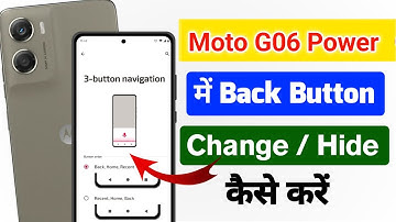 moto g06 power me back button kaise change kare | moto g06 power back button settings 