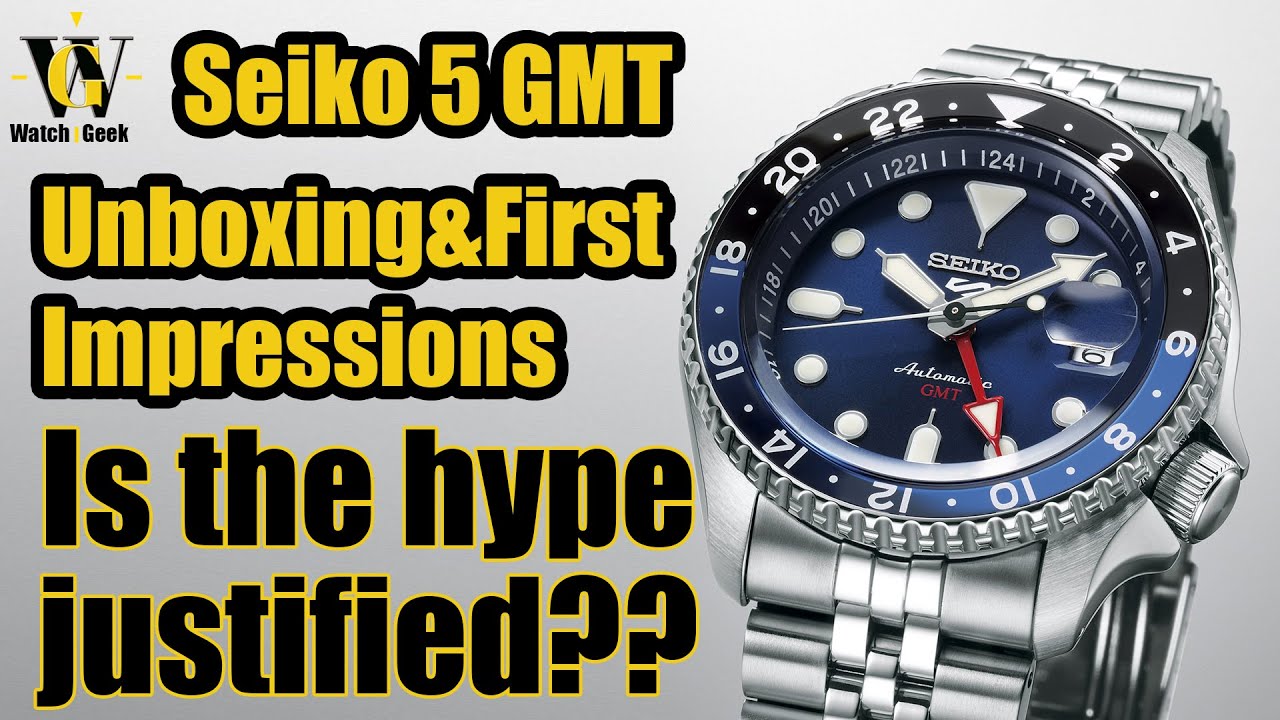 Seiko 5KX GMT - Is the hype justified? unboxing the Seiko 5 GMT SSK003 -  YouTube