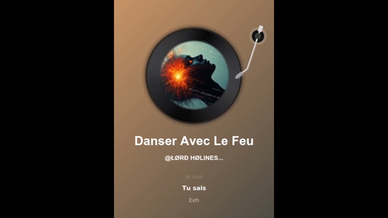 LORD HOLINESS : DANSER AVEC LE FEU
