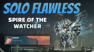Destiny 2: Solo Flawless Spire of the Watcher Dungeon (Titan)