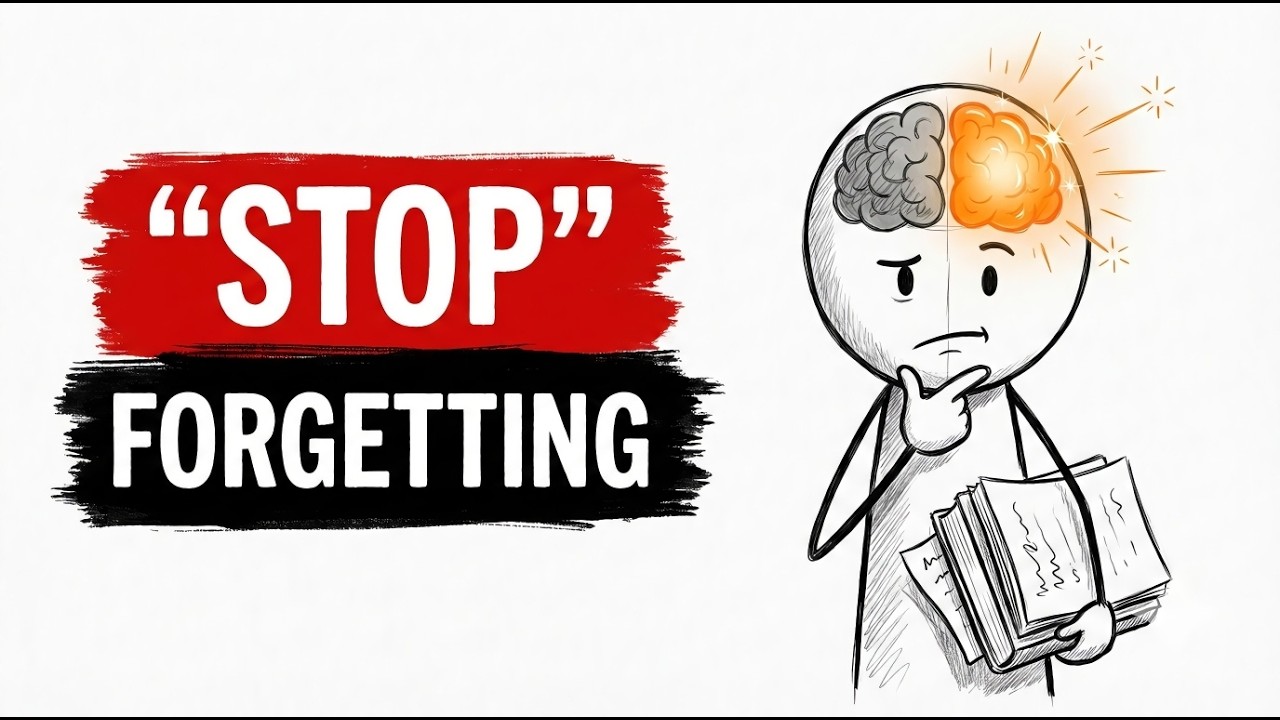 Why You Forget Everything After Studying (And How to Fix It) - YouTube