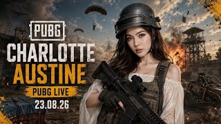 Charlotte Austin live PUBG 23.08.26 @mgibeyond  #charlotteaustin #pubgmobile #pubg  screenshot 4