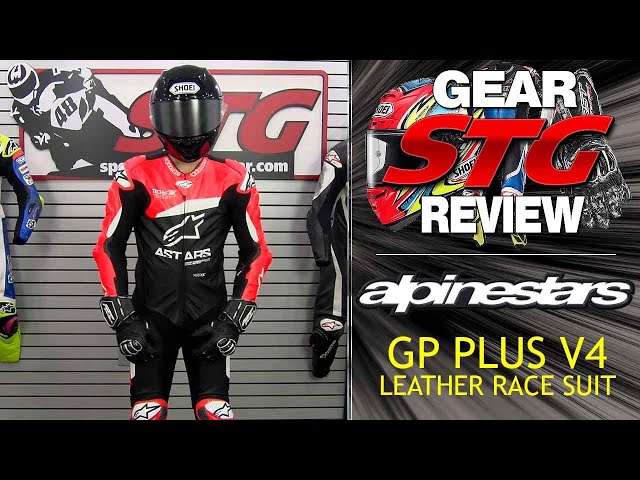 Alpinestars GP Plus V4 Leather Race Suit Review - YouTube