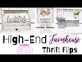 High-End Farmhouse Decor | budget friendly DIYS