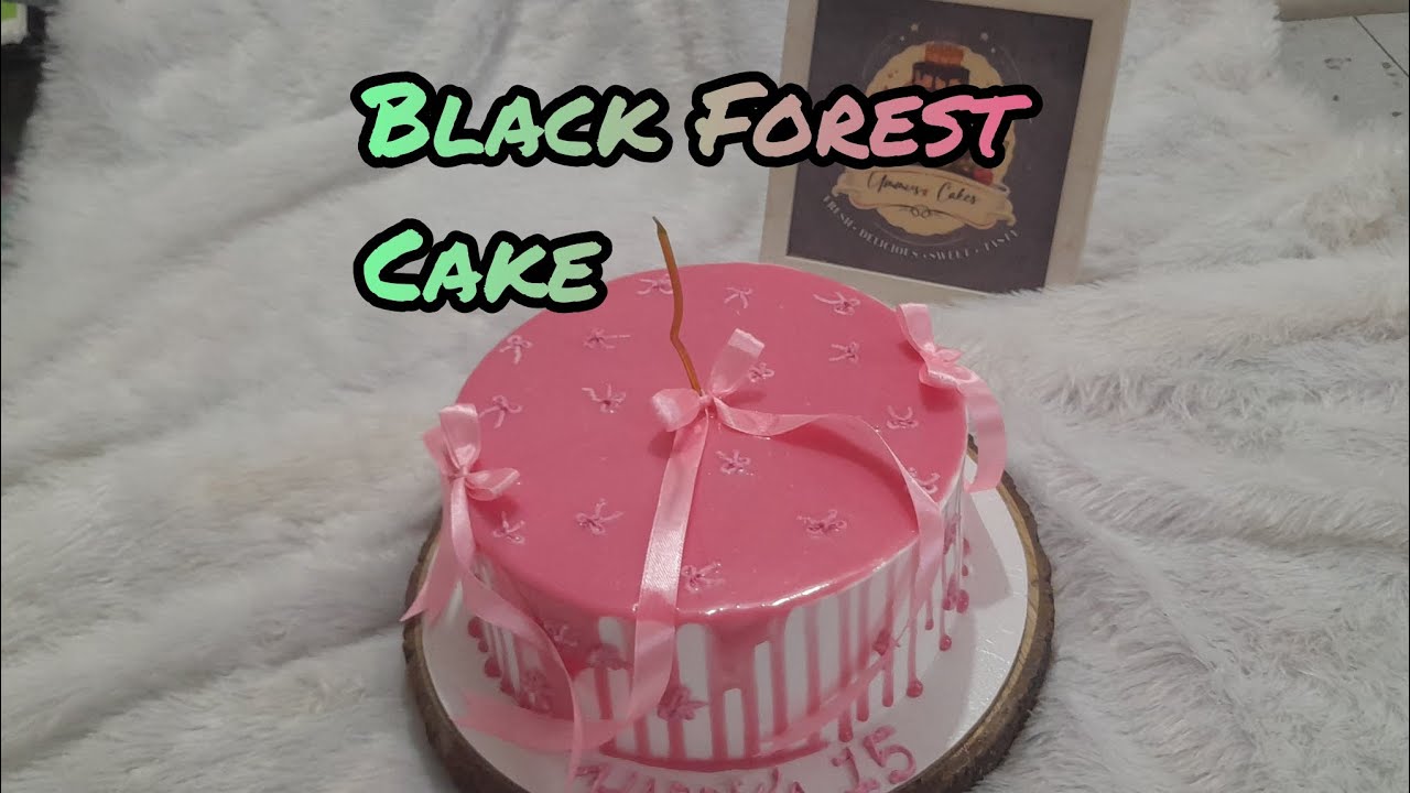 Black Forest cake Recipe /Making Video /😍🎂😋