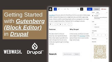 Getting Started with Gutenberg (Block Editor) in Drupal (2024)