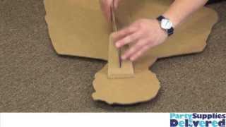 Watch as Tim assembles a Cardboard Standup with these easy to follow instructions. Check out our selection of standups here: http: