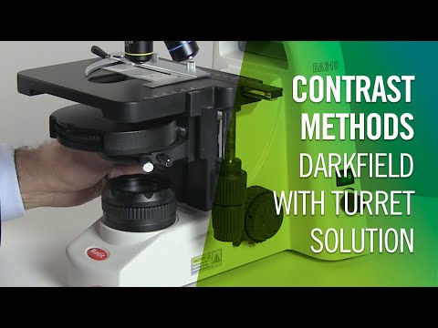 Contrast Methods - Darkfield with turret solution for BA310, BA310E & BA410E | by Motic Europe