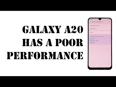 How To Fix A Galaxy A20 With Poor Performance