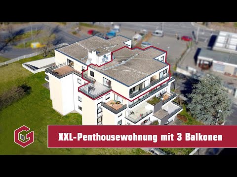 Traumhafte XXL-Penthousewohnung mit 3 Balkonen, Aufzug und Tiefgaragenstellplatz in Bornheim