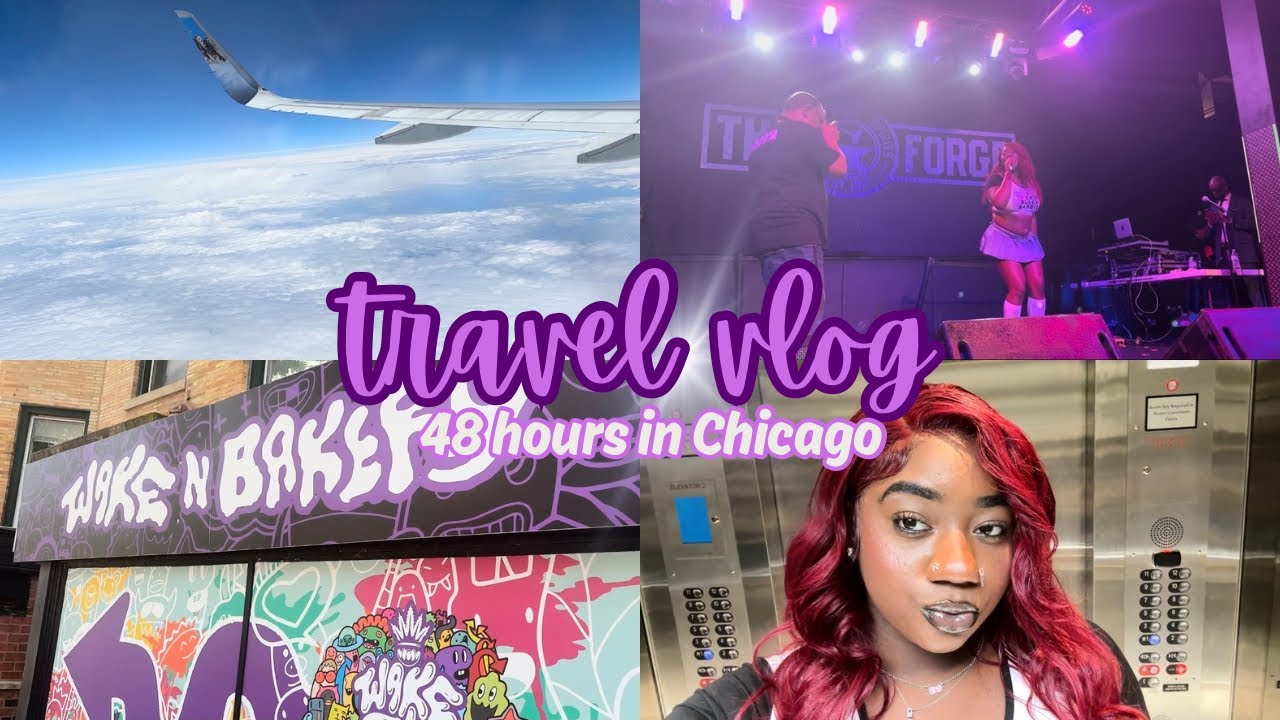 TRAVEL VLOG | 48 Hours in Chicago | performance bakery & dinner | DaGem ...