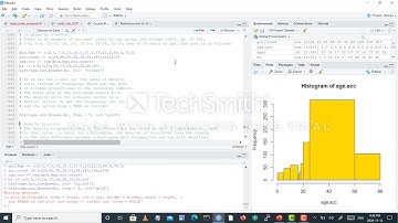 Statistics with R - Part 7 Histogram and density in R