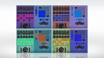 MIDI Designer Introduces LED Colors, More Page Colors