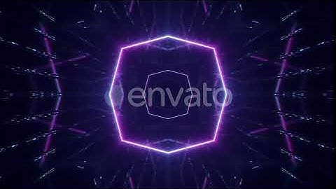 Abstract Flying in Futuristic Corridor | Motion Graphics - Envato elements