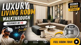 Experience Your Future Living Room in VR | Luxury Interior Design Technology 🏡✨