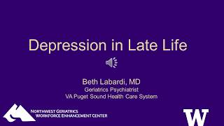 Late Life Depression