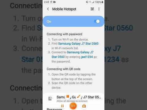 Turn Samsung smartphone into a wifi extender | Smartphone as Wifi extender! no data consumed