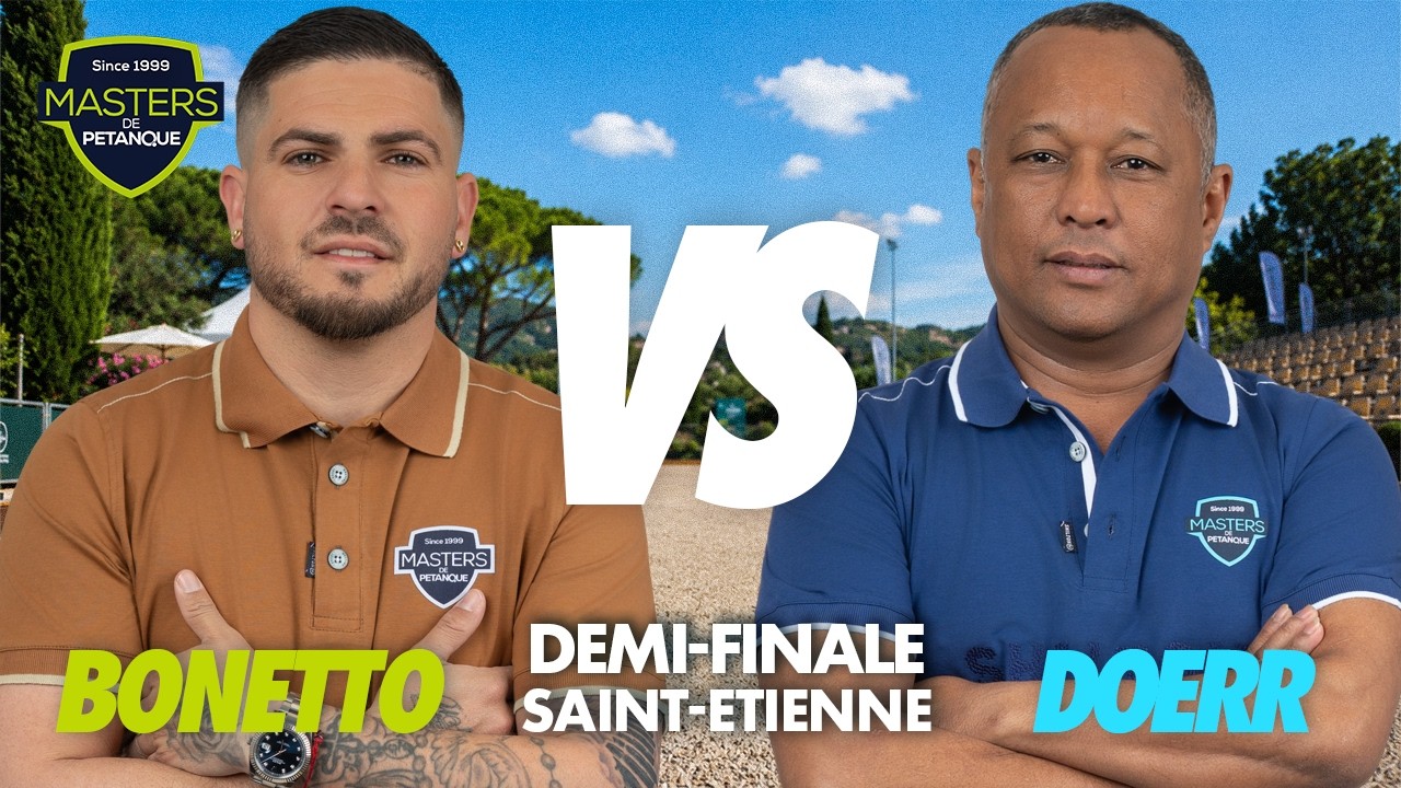 Miniature : MASTERS DE PÉTANQUE 2026 : Le replay de la demie BONETTO vs DOERR à Saint-Etienne (fin de partie)