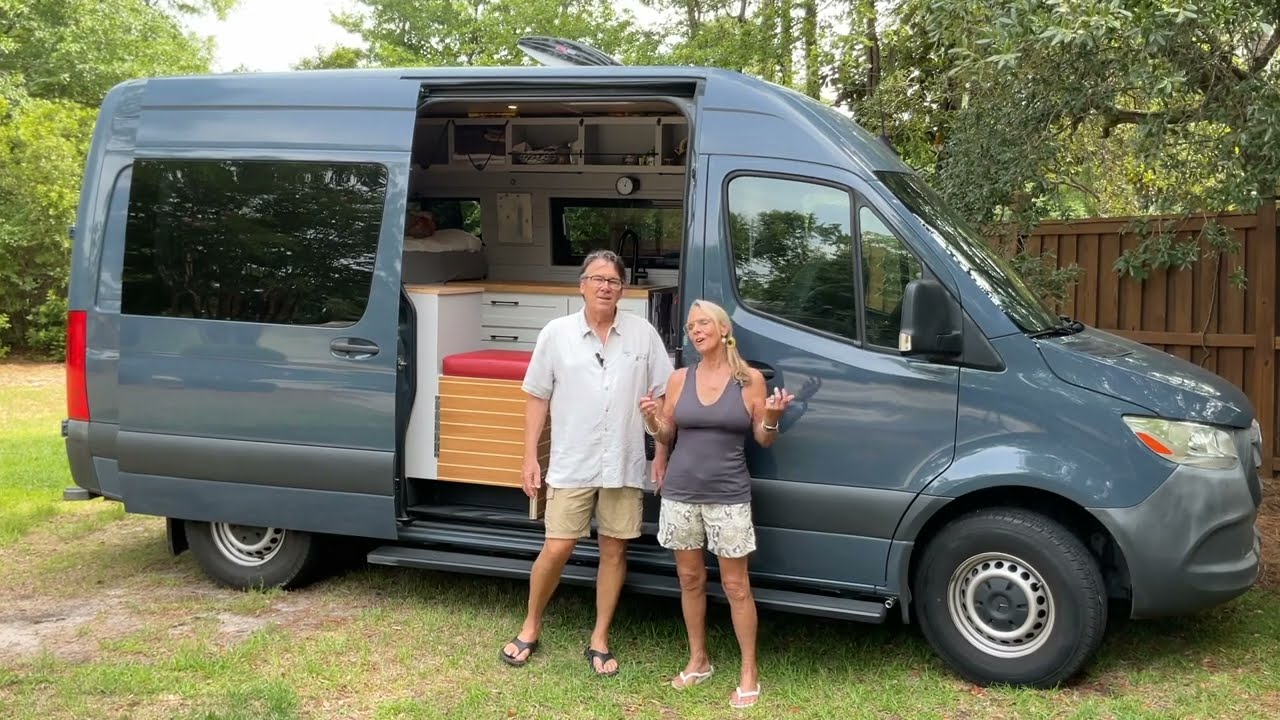 Van Tour - Sprinter 144 - DIY with Folding Bed System 2025