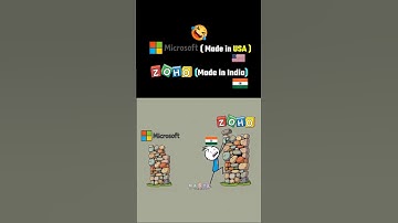 🇺🇸 Microsoft Vs Zoho 🇮🇳😂 #funny