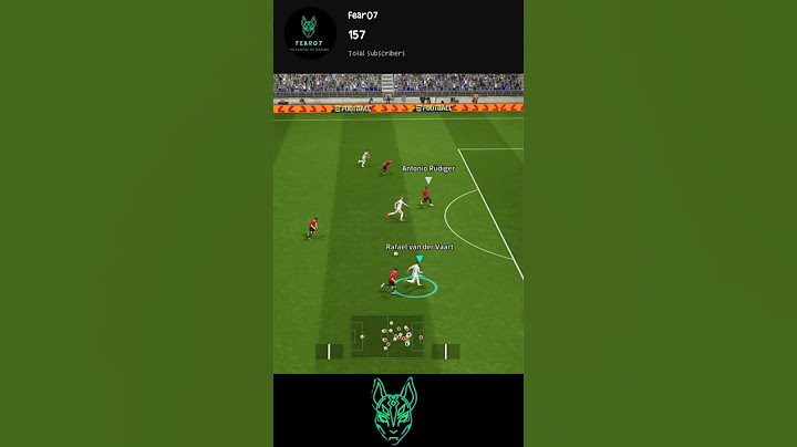 RAFAEL VAN DER VAART | PASSING | QUICK COUNTER | #efootball #shorts
