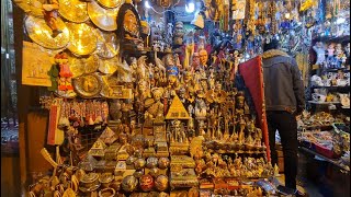 جولة في سوق خان الخليلي اشهر واقدم اسواق القاهرة , A tour of Khan al-Khalili market in Cairo, Egypt