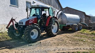 🚜 Gülle ausbringen 2021 🚜 / Saisonstart / Steyr 9083 / Eckart 5000 // #Gülle #Steyr #Neu