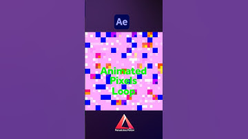 Animated Pixels Loop in After Effects | Tutorial