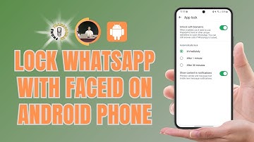 How to Lock WhatsApp With FaceID on Android Phone - [2025]