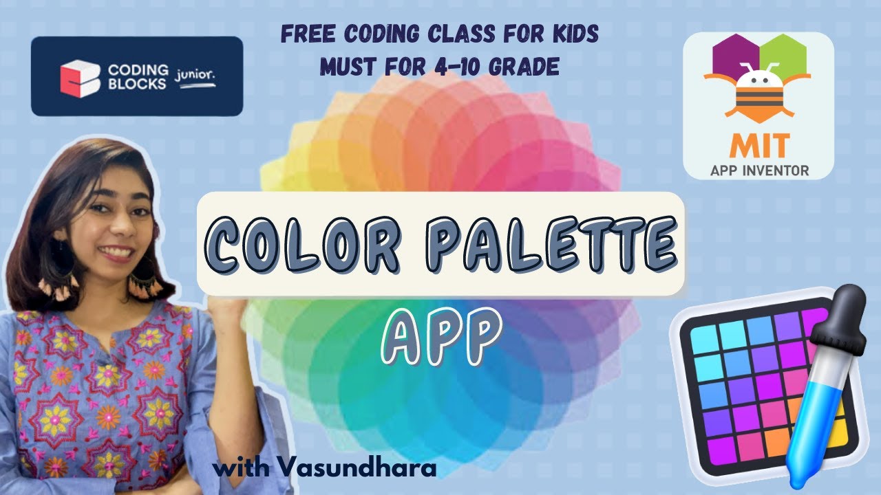 Make your own Color Palette App | MIT App Inventor | Coding Blocks ...