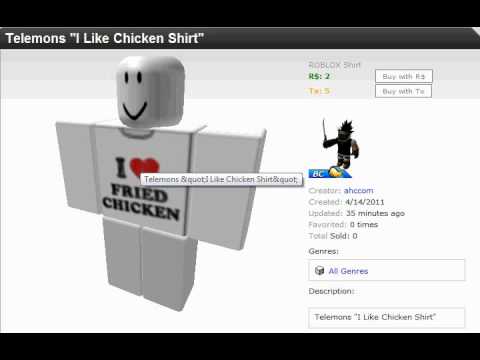 Telamon S I Like Fried Chicken Shirt Roblox Youtube - roblox telamon chicken