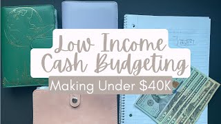 LOW INCOME BUDGETING | How to start a cash envelope system with very little money