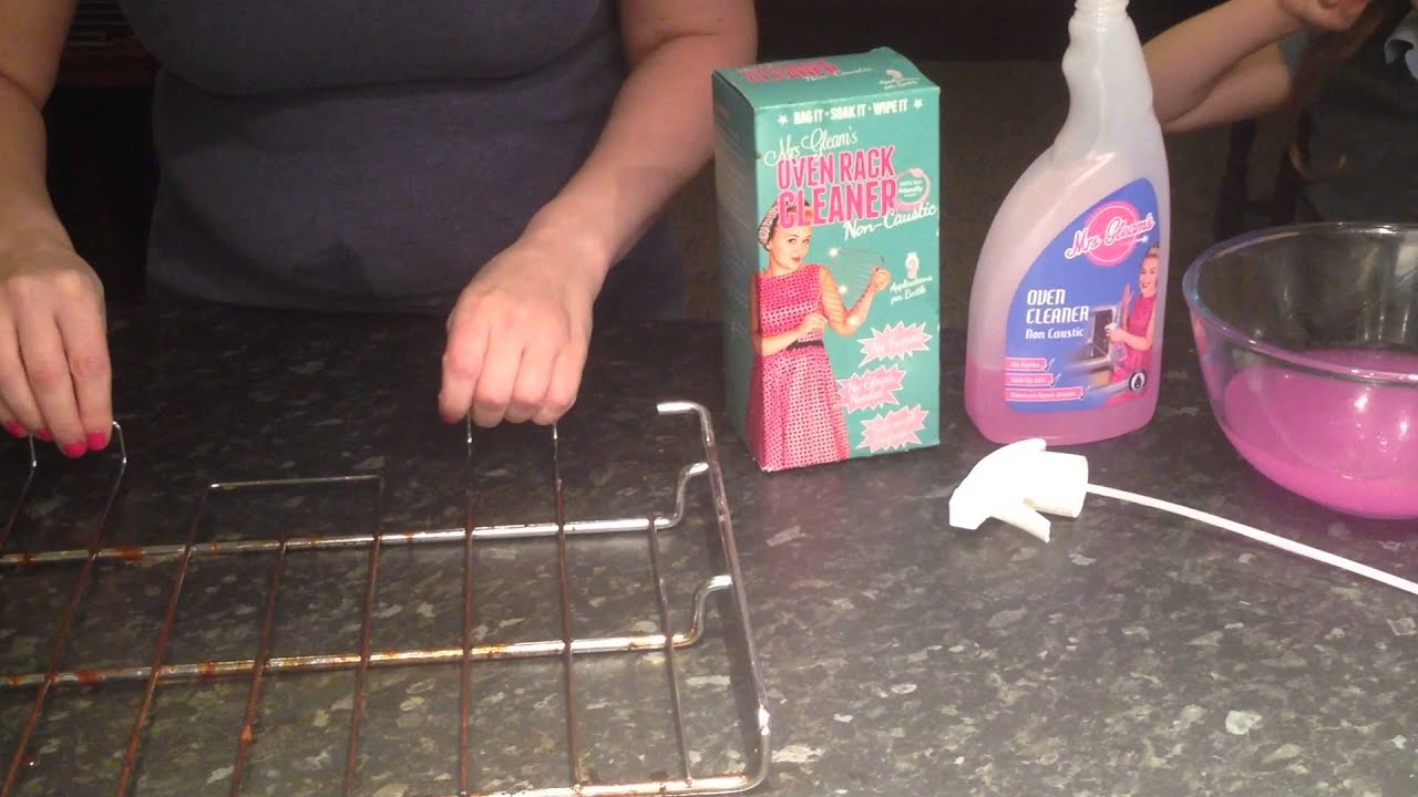 Mrs Gleam's childsafe oven cleaner YouTube
