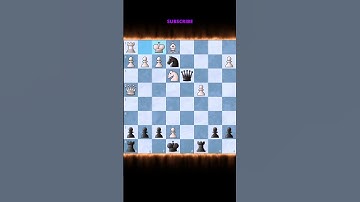 Smothered Mate with Queen Sacrifice 👑 !!! #chess #checkmate #shorts #queensac