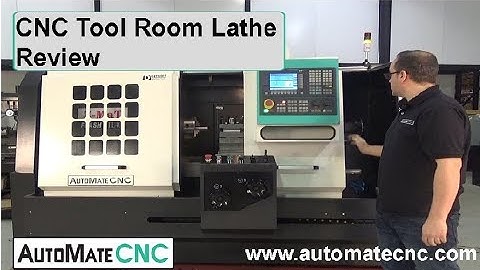 Review of CNC Toolroom Lathe - Walk Around Look at an AutoMateCNC FTL400