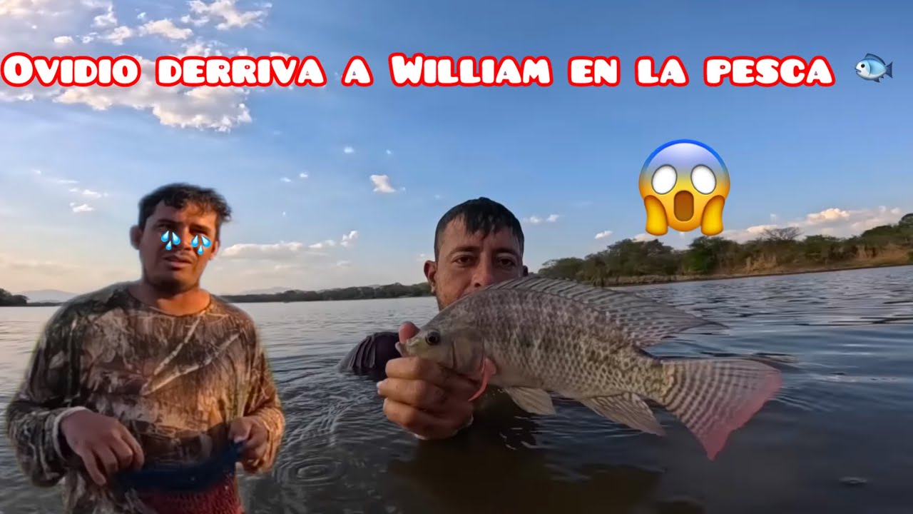 OVIDIO UMILLA  A WILLIAM  EN LA PESCA 😱😱😲🐟