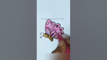 Butterfly🦋Drawing🖌#beginners #drawing #easydrawing #viralvideo #art #toturial #youtubeshorts #trend