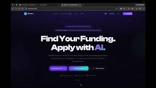 GrantAI: AI-Powered Grant Proposal Generator — Quick Demo