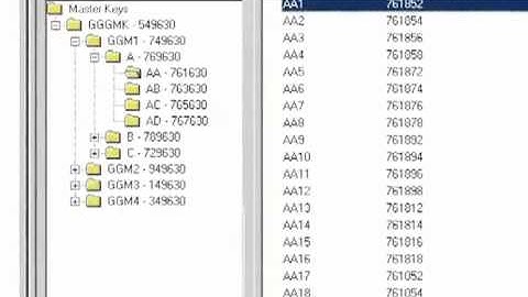 HPC MasterKing® master keying software