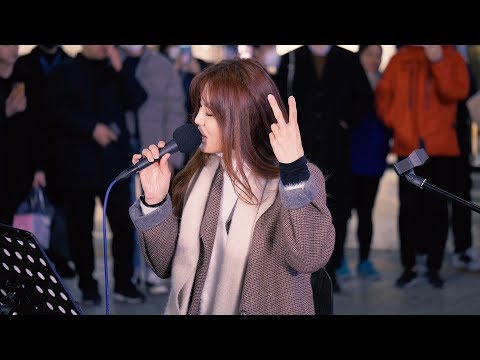 200223 김연지 KimYeonJi 씨야 SeeYa '2002' 4K 직캠 @신촌 버스킹 by DaftTaengk