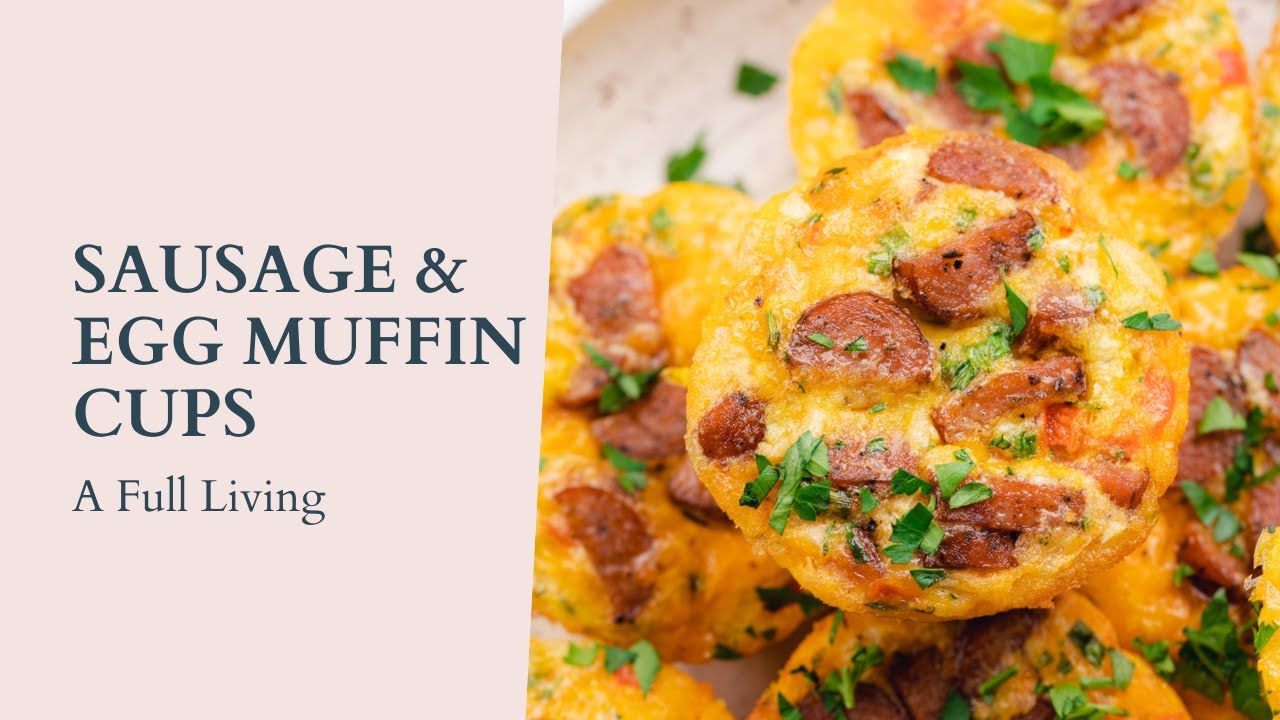 Beef Sausage & Egg Muffin Cups