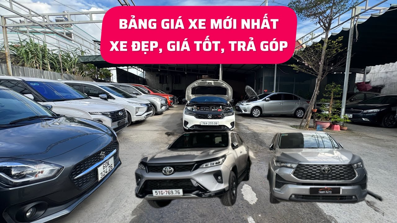 Báo giá dàn xe Mới Về. Fortuner, Everest, Innova, Xpander...Xe đẹp lướt giá tốt Tphcm
