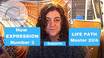 How Expression Number 3 supports Life Path Master 22/4