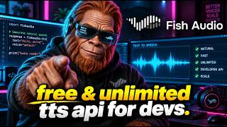 Unlimited Free TTS API for Devs: Fish Audio S2.1 Pro