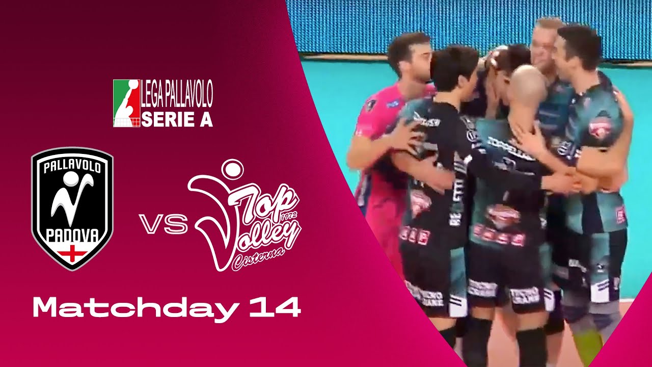 Padova vs Cisterna Highlights SuperLega Matchday 14